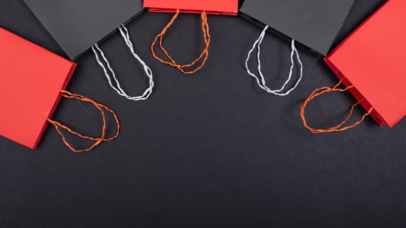 Folding carton packaging shown flat and assembled side by side